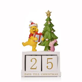 Disney Winnie Resin Christmas Count Down Calendar