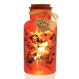 **MULTI 4** DC Comic LED Light Up Jar - Wonder Woman